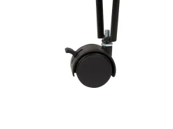 Beliani Tarjoiluvaunu Keisaripuu/Metalli Tumma Puu/Musta Balme Cheap