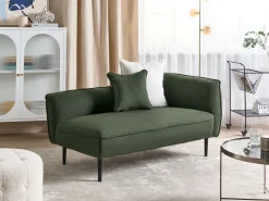 Beliani Tarjoiluvaunu Lasitasolla Metalli Musta Alamo Hot