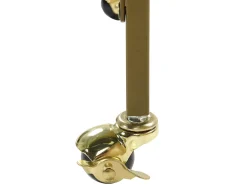 Beliani Tarjoiluvaunu Lasitasolla Metalli Kulta Veneta Store