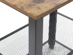 Beliani Tarjoiluvaunu Tumma Puu/Musta Bolzano Shop