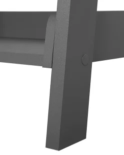 Beliani Tikashylly 5 Hyllya Harmaa Mobile Trio Flash Sale