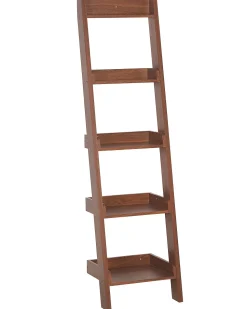 Beliani Tikashylly 5 Hyllya Tumma Puu Mobile Duo Fashion