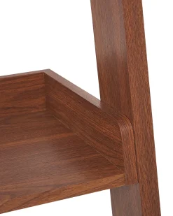 Beliani Tikashylly 5 Hyllya Tumma Puu Mobile Duo Fashion