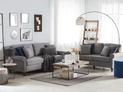 Beliani Tikashylly 5 Hyllya Tumma Puu Mobile Trio New