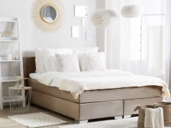 Beliani Tikashylly 5 Hyllya Valkoinen Mobile Duo Fashion