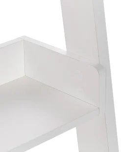 Beliani Tikashylly 5 Hyllya Valkoinen Mobile Duo Fashion