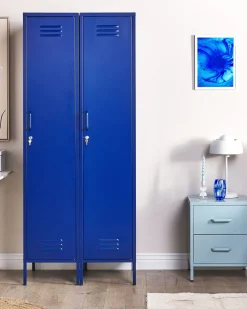 Beliani Toimistokaappi Teras 5 Hyllya Laivastonsininen Frome Shop