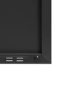 Beliani Toimistokaappi Teras 2 Ovea Musta Varna Hot