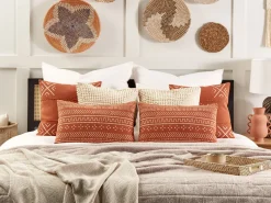 Beliani Torkkupeitto Kangas Beige 150 X 200 Cm Labyar New