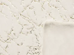 Beliani Torkkupeitto Kangas Kermanvalkoinen 130 X 180 Cm Godavari Outlet