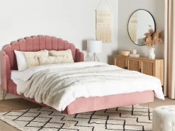 Beliani Torkkupeitto Kangas Luonnonvalkoinen 200 X 220 Cm Chaab Fashion