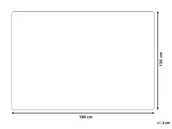 Beliani Torkkupeitto Kangas Musta 130 X 180 Cm Godavari Cheap