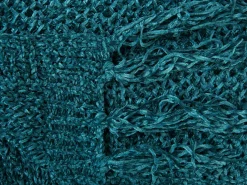 Beliani Torkkupeitto Kangas Smaragdinvihrea 150 X 200 Cm Hamat New