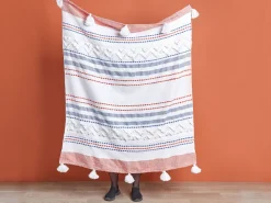 Beliani Torkkupeitto Monivarinen 130 X 150 Cm Cubuk Outlet