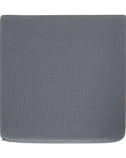 Beliani Tummanharmaa Alumiininen Puutarhatuoli 4 Kpl Bacoli Hot