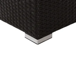 Beliani Tummanruskea 8-Istuttava Ulkosohvaryhma Pe-Rottingista Xxl Shop