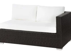 Beliani Tummanruskea 8-Istuttava Ulkosohvaryhma Pe-Rottingista Xxl Shop