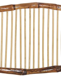 Beliani Tuoli Bambu Kokoontaitettava Ruskea 4 Kpl Trentor Cheap