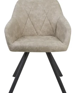 Beliani Tuoli Kangas Beige 2 Kpl Monee Clearance