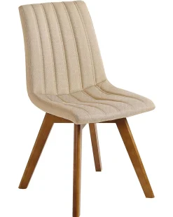 Beliani Tuoli Kangas Hiekanruskea 2 Kpl Calgary Sale