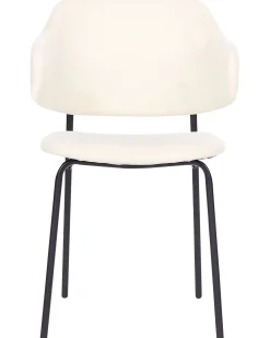 Beliani Tuoli Kangas Kermanvalkoinen 2 Kpl Kenai Shop