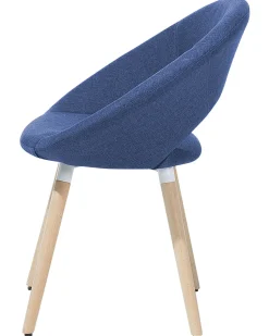 Beliani Tuoli Kangas Laivastonsininen 2 Kpl Roslyn Best