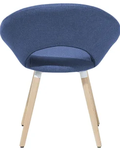 Beliani Tuoli Kangas Laivastonsininen 2 Kpl Roslyn Best