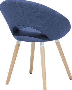 Beliani Tuoli Kangas Laivastonsininen 2 Kpl Roslyn Best