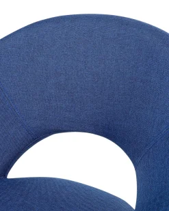 Beliani Tuoli Kangas Laivastonsininen 2 Kpl Roslyn Best