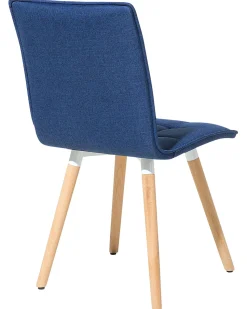 Beliani Tuoli Kangas Laivastonsininen 2 Kpl Brooklyn Discount