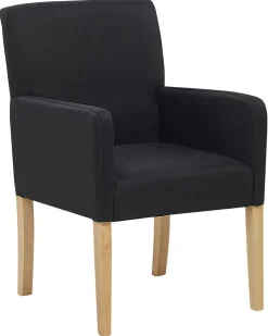 Beliani Tuoli Kangas Musta Rockefeller Discount