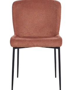 Beliani Tuoli Kangas Ruskea 2 Kpl Ada Discount