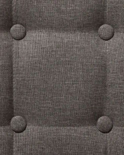 Beliani Tuoli Kangas Ruskeanharmaa 2 Kpl Brooklyn Sale