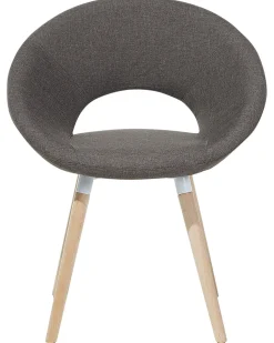 Beliani Tuoli Kangas Ruskeanharmaa 2 Kpl Roslyn Store