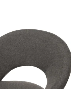 Beliani Tuoli Kangas Ruskeanharmaa 2 Kpl Roslyn Store