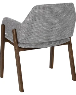 Beliani Tuoli Kangas Tumma Puu/Harmaa 2 Kpl Albion Best Sale