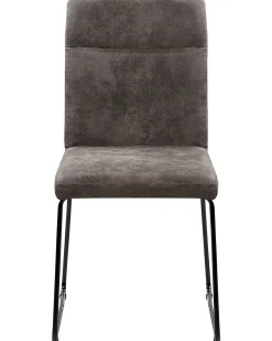 Beliani Tuoli Kangas Tummanharmaa 2 Kpl Nevada New