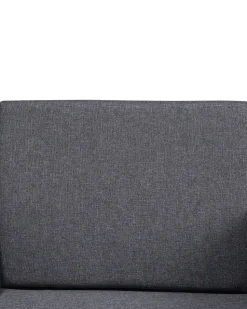 Beliani Tuoli Kangas Tummanharmaa 2 Kpl Gomez Cheap