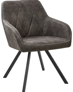 Beliani Tuoli Kangas Tummanharmaa 2 Kpl Monee Online