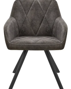 Beliani Tuoli Kangas Tummanharmaa 2 Kpl Monee Online