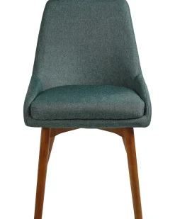 Beliani Tuoli Kangas Tummanvihrea 2 Kpl Melfort Outlet