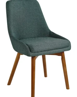 Beliani Tuoli Kangas Tummanvihrea 2 Kpl Melfort Outlet