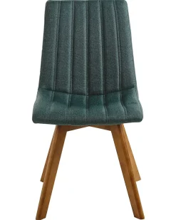 Beliani Tuoli Kangas Tummanvihrea 2 Kpl Calgary Store