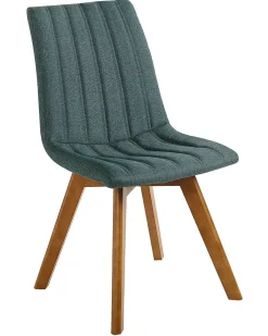 Beliani Tuoli Kangas Tummanvihrea 2 Kpl Calgary Store