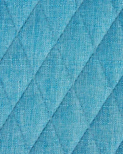 Beliani Tuoli Kangas Turkoosi 2 Kpl Solano Discount