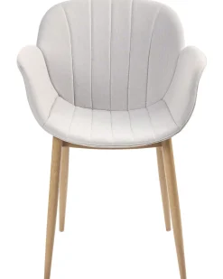 Beliani Tuoli Kangas Vaaleanharmaa 2 Kpl Alice Shop