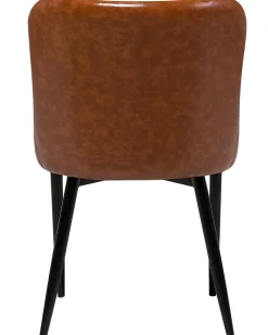 Beliani Tuoli Keinonahka Kullanruskea 2 Kpl Solano Shop