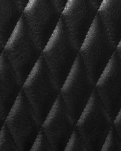 Beliani Tuoli Keinonahka Musta 2 Kpl Montana Outlet