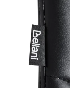 Beliani Tuoli Keinonahka Musta 2 Kpl Valerie Best