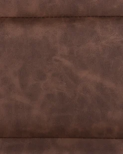 Beliani Tuoli Keinonahka Vaaleanruskea 2 Kpl Rockford Clearance